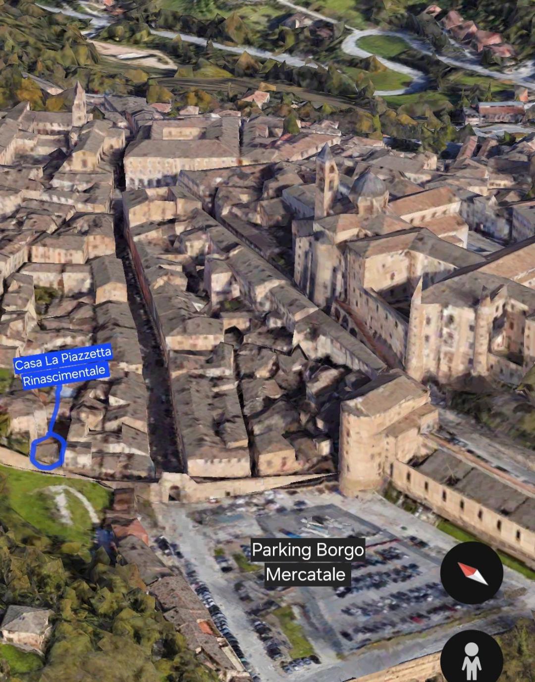 Villa Casa La Piazzetta Rinascimentale Urbino Exterior foto